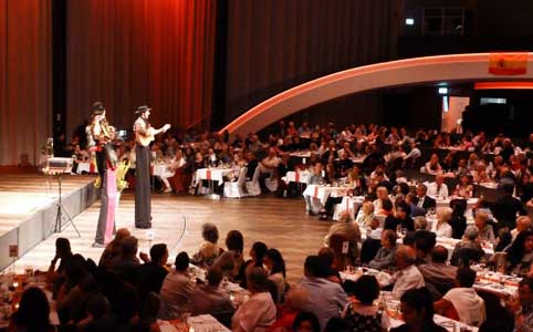 spanische Show auf Festival